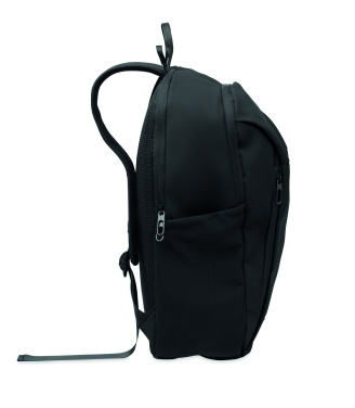 Logo trade promotional giveaway photo of: 15" soft PU laptop backpack